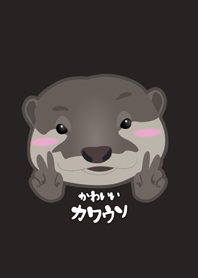 淘氣的小水獺