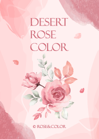 玫瑰 - 沙漠玫瑰色_V.01