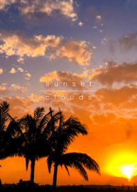 sunset clouds