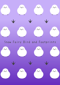 Snow Fairy Bird and Footprints-PL GRAD