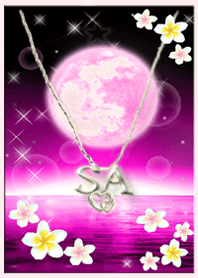 initial S&A(Strawberry Moon&Plumeria)