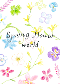 Spring flower world
