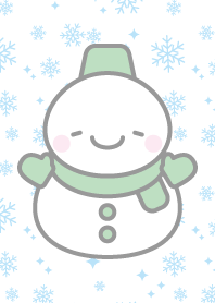 Green Snowman Theme