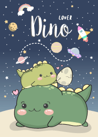 Dino Lover. sky blue