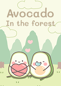 Avocado in the forest!