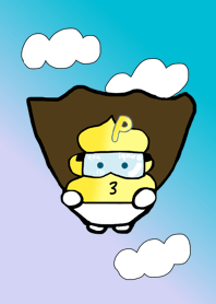 Gold unpiman.Blue purple.b