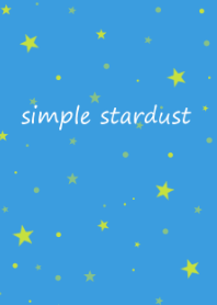 simple stardust *blue yellow
