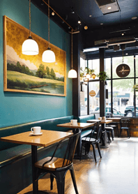 Cozy Coffee shop 5F330E