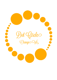 Dot Circle Orange Ver.