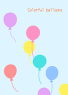 Colorful balloons -JP-