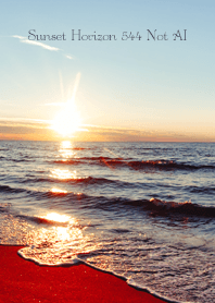 Sunset Horizon 544 Not AI