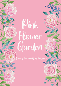 Pink Flower Garden (2)