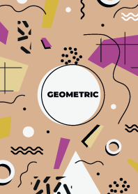 Geometric Tan Brown