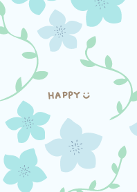 Flowers and Vines Elegant from Japan