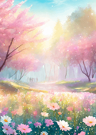 Beautiful real scenery(Spring-731)