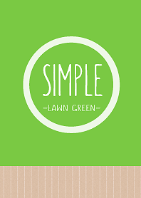 SIMPLE -Lawn Green-