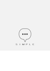 SIMPLE(white gray)V.1714b