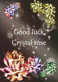Black : Good Luck! Crystal Rose