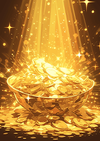 招財金幣聚寶盆❤️