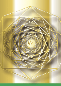 Green : Feng Shui Gold Octagon