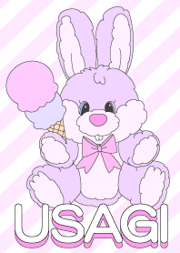 Fancy Rabbits and Icecream Theme