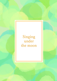 Singing under the moon 05#illustration