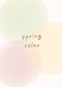 Simple spring colors