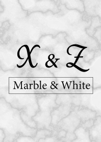 X&Z-Marble&White-Initial