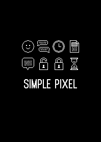 SIMPLE PIXEL - BLACK