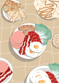 Breakfast is happiness