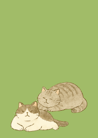 Cats are soothing10 moss green