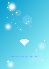 blue precious stone for you J