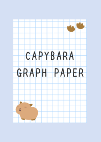 CAPYBARA GRAPH PAPER/BLUE GRAY