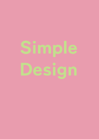 green &pink simple theme