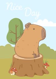 Nice day with Capybara