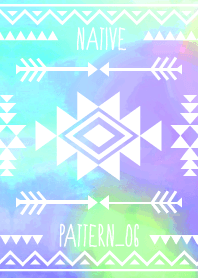Native pattern06-Tie dye B-