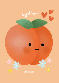 Peachy peach cute