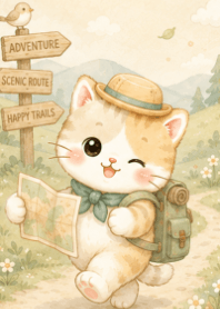 ★綠色★ 旅行貓貓3