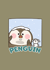 petite penguin2 - olive