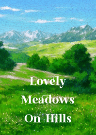 Lovely Meadows On Hills