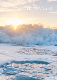 Sunset Water Photo226 Not AI