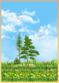 Floral Breeze (Beige.2)