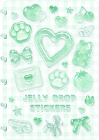 JELLY DROP STICKERS -  CF-17