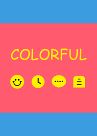 Simple & Colorful [blue-red]