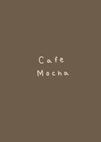 Cafe mocha color.
