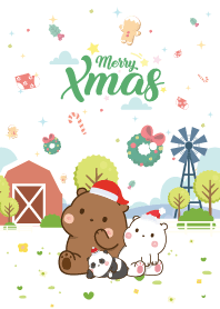 Three Bear Farm Christmas Day Lover