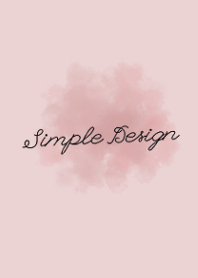 Simple design -Pink&Beige-
