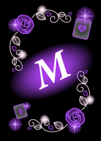 M-Initial-Purple Rose Illumination