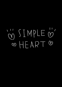 Simple Heart Black Theme