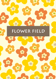 flower field-orange and yellow